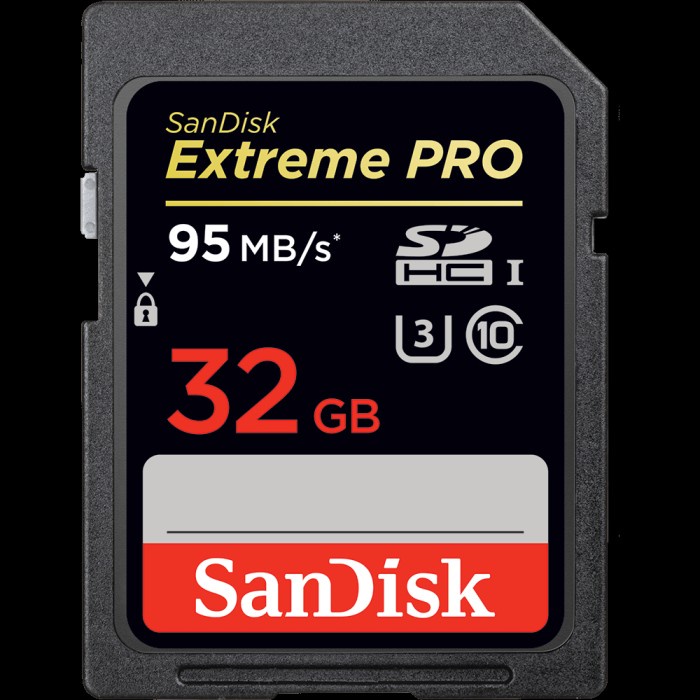 SD Card Sandisk Extreme Pro SDHC &amp; SDXC UHS II - 32GB/64GB/128GB/256GB