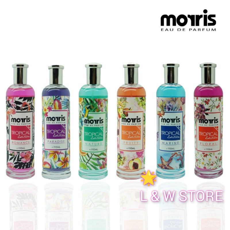 MORRIS PARFUM TROPICAL EDITION 110ML EDP - PARFUM MORRIS TROPICAL