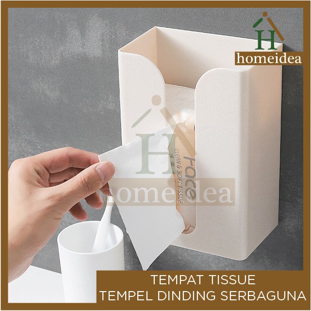 Kotak Tisu Tempel Dinding Multifungsi Untuk Dapur Toilet