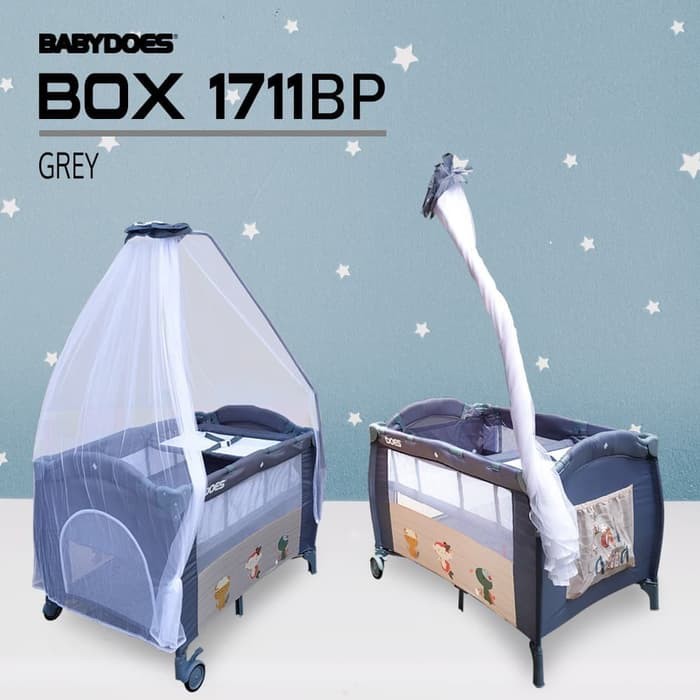 Baby Box Baby Does 1711 BP - Tempat Tidur Bayi |perlengkapan bayi murah