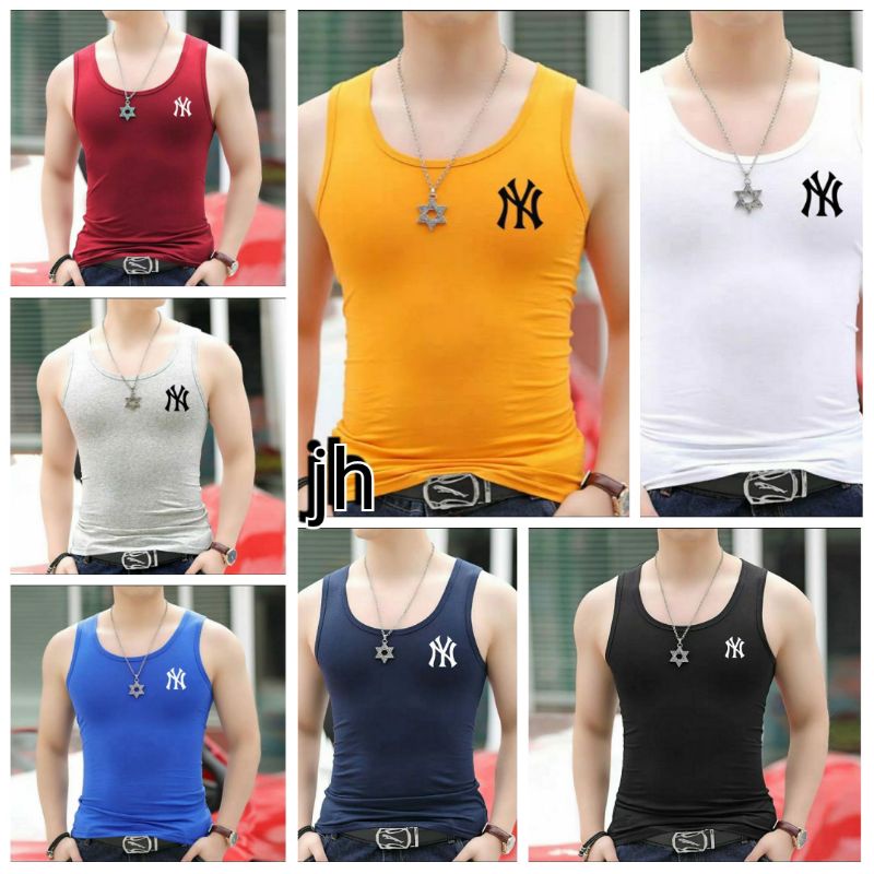 kaos singlet CATTON COMBET. ( NY ) buat pria dewasa