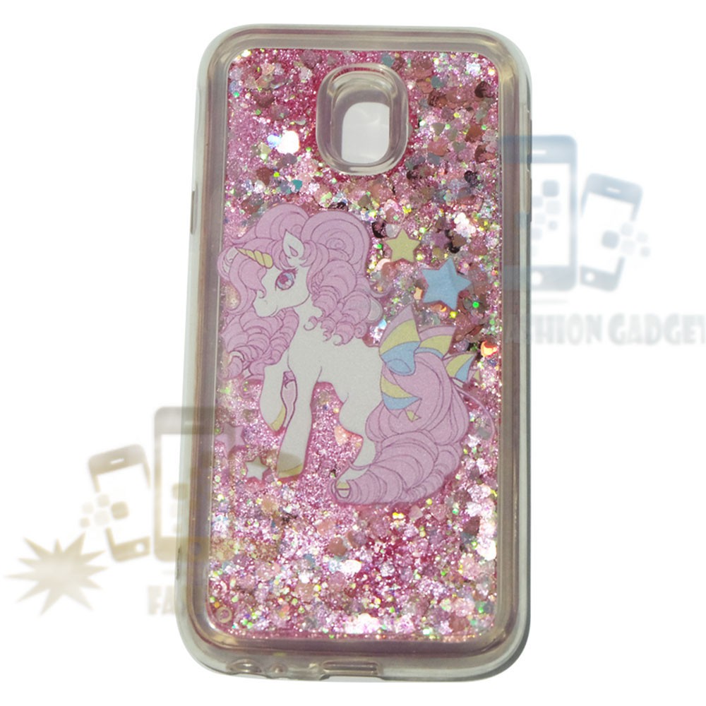 Softcase Samsung J7 J700 / J7 Core Water Glitter Gambar Cantik / Silikon / Case Samsung / Casing