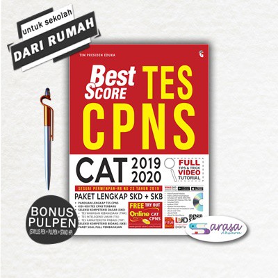 BUKU CPNS BEST SCORE TES CPNS CAT 2019 2020 (BEST SELLER)-0