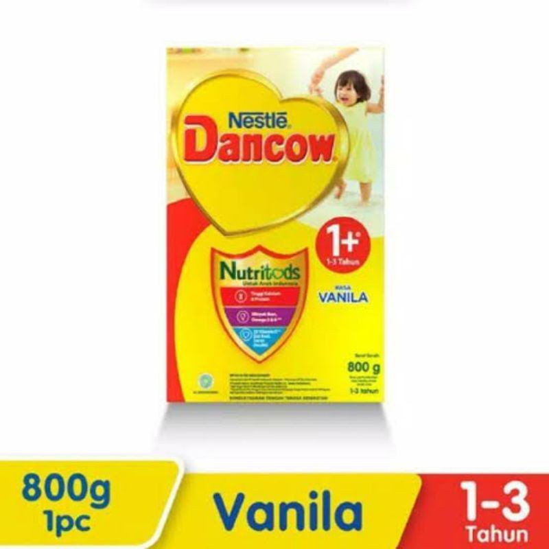 

Dancow 1+ Rasa Vanila 800gr, Madu 800gr, Coklat 800gr