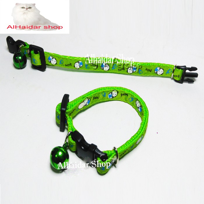 Kalung Motif Lonceng kucing musang anjing dan hewan peliharaan lainnya