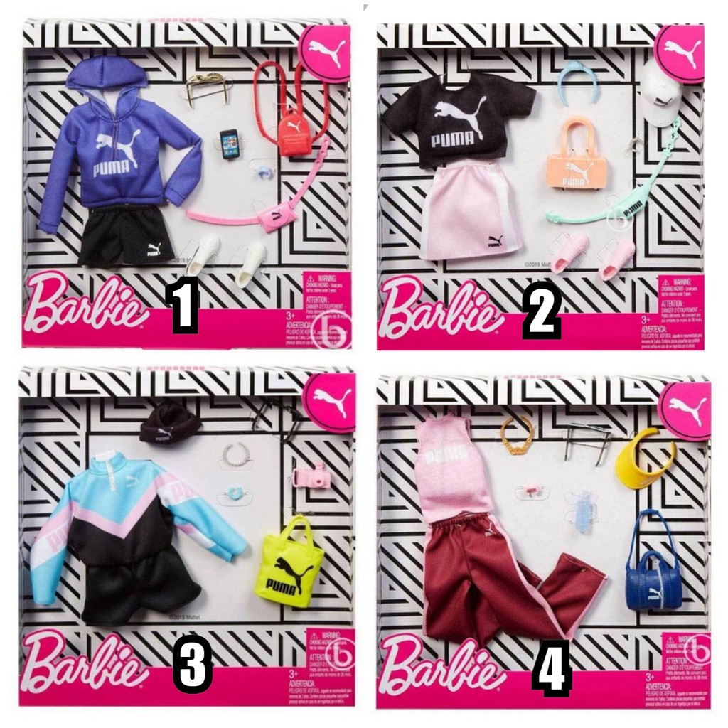 Jual Barbie Fashion Pack Baju Aksesoris Boneka Barbie Original Mattel ...