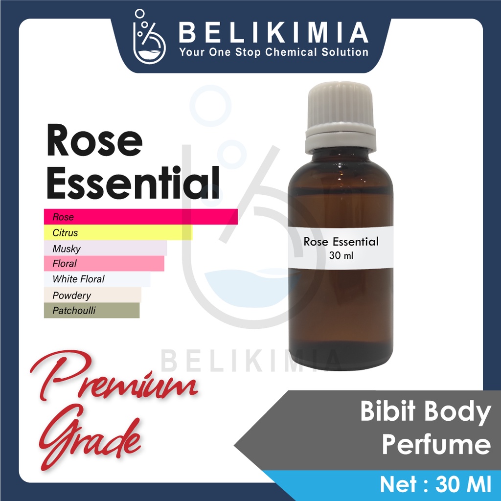 Bibit Parfum Refill Terinspirasi Parfum Rose Essential Premium Grade