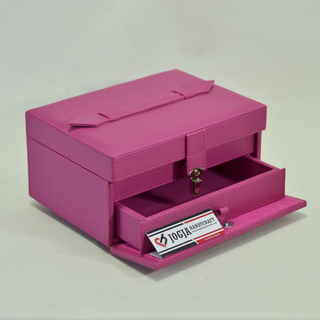 NEW!! Jewelry Box | Kotak Tempat Perhiasan &amp; Accesories Magenta