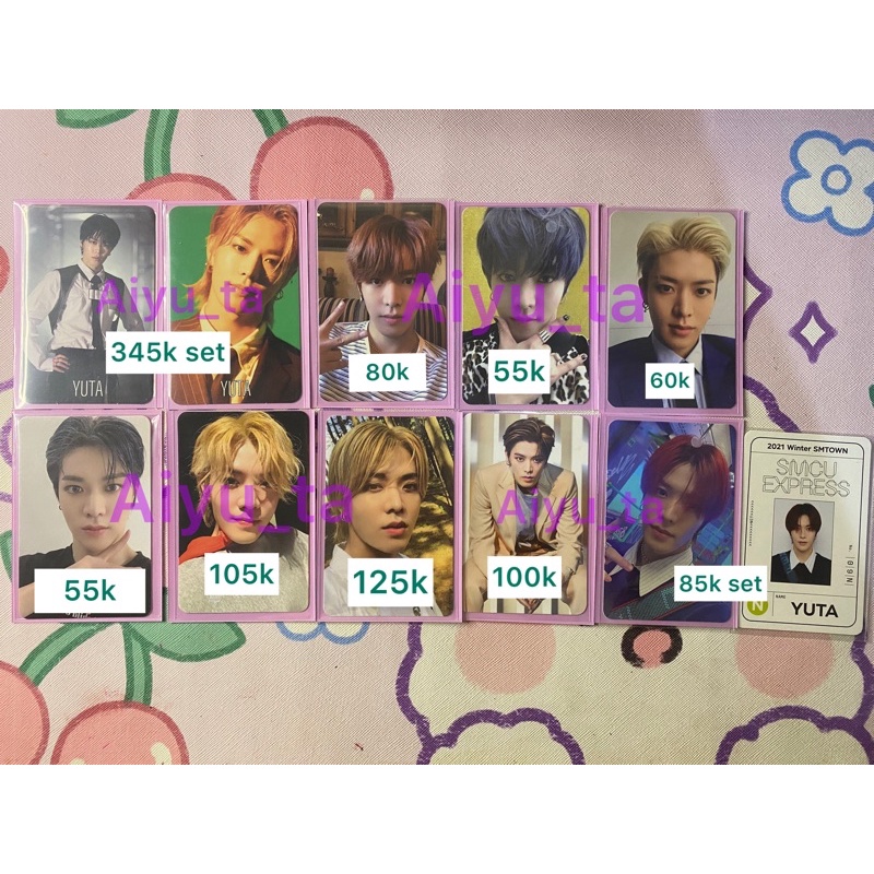 pc yuta album loveholic b1 b2, kihno suhum, kihno arrival, kihno 1st player bumn, kihno departure, k