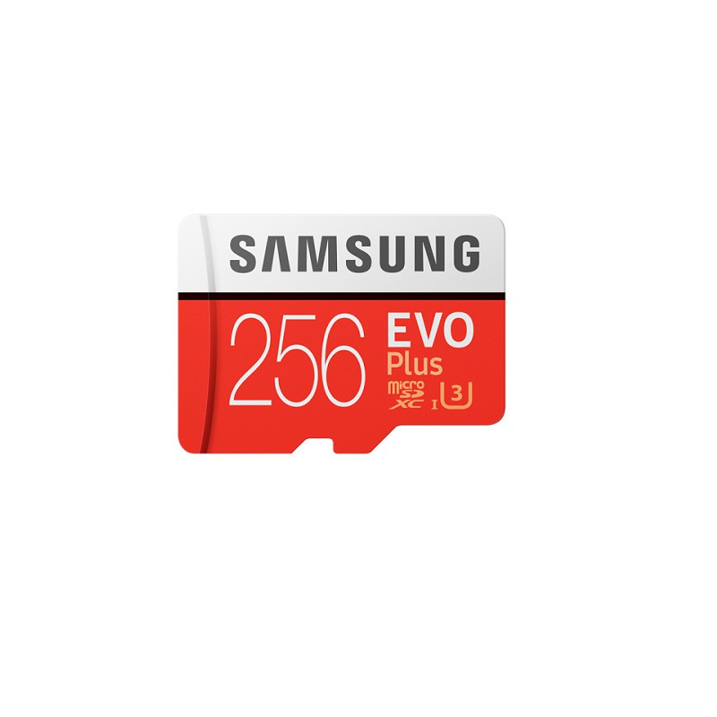 Samsung MicroSDXC EVO Plus Class 10 UHS-1 U3 (100MB/s) 256GB