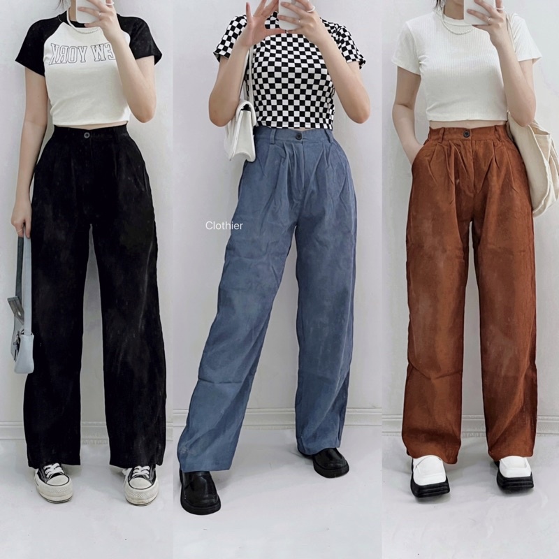 CLOTHIER - Ciel Corduroy Pants