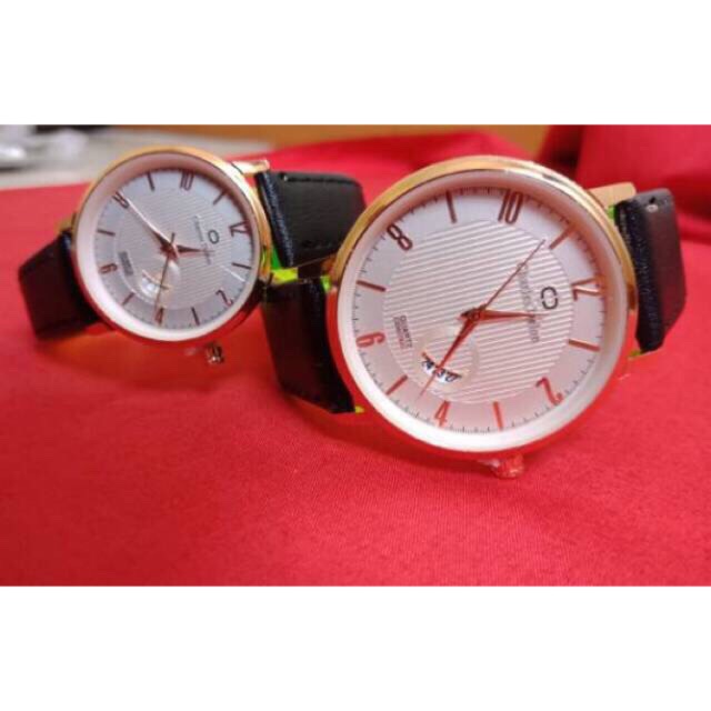 jam tangan couple anti air charles delon tgl aktif sudah sepasang