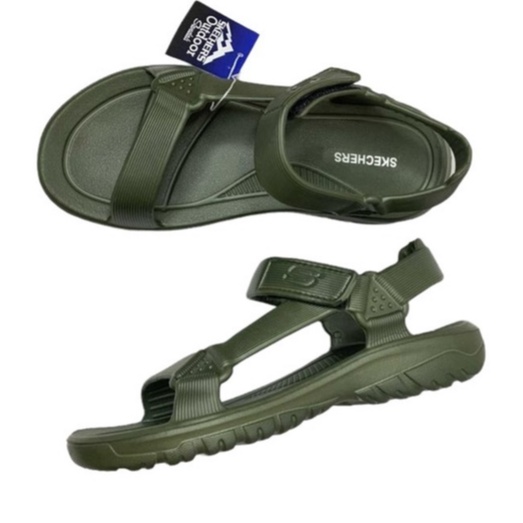 Sandal Gunung Pria Skechers Sendal Pria Outdoor Anti Air Terbaru Kekinian Sendal Hiking Keren Anti Slip