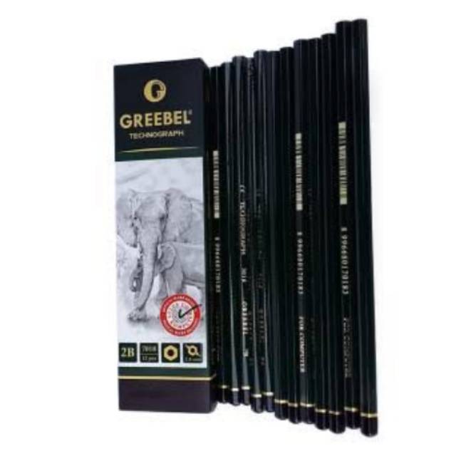 

PENSIL GREEBEL 12 PCS PER PACK