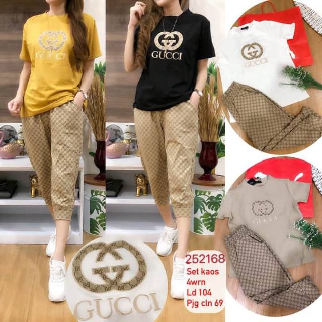 SET GUCCI KAOS IMPORT