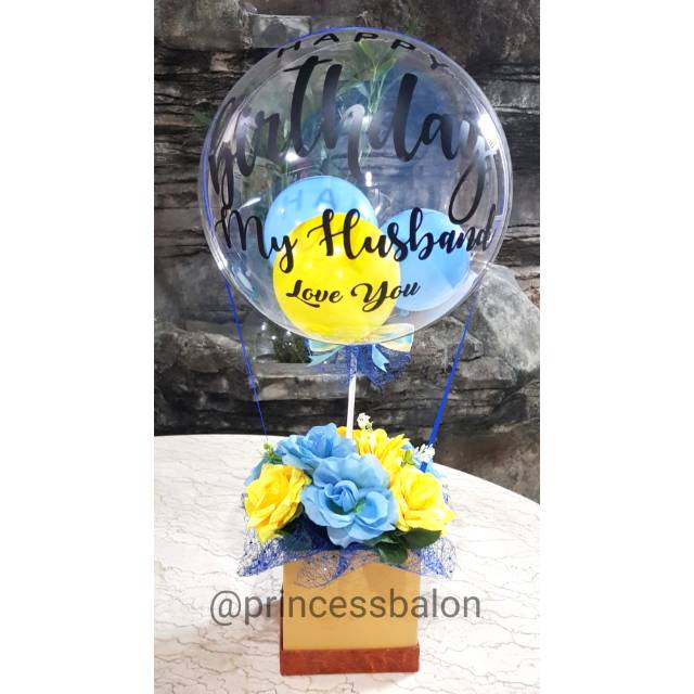 Kado/balon hot air/bouquet balon/balon ultah/buket bunga/balon ultah
