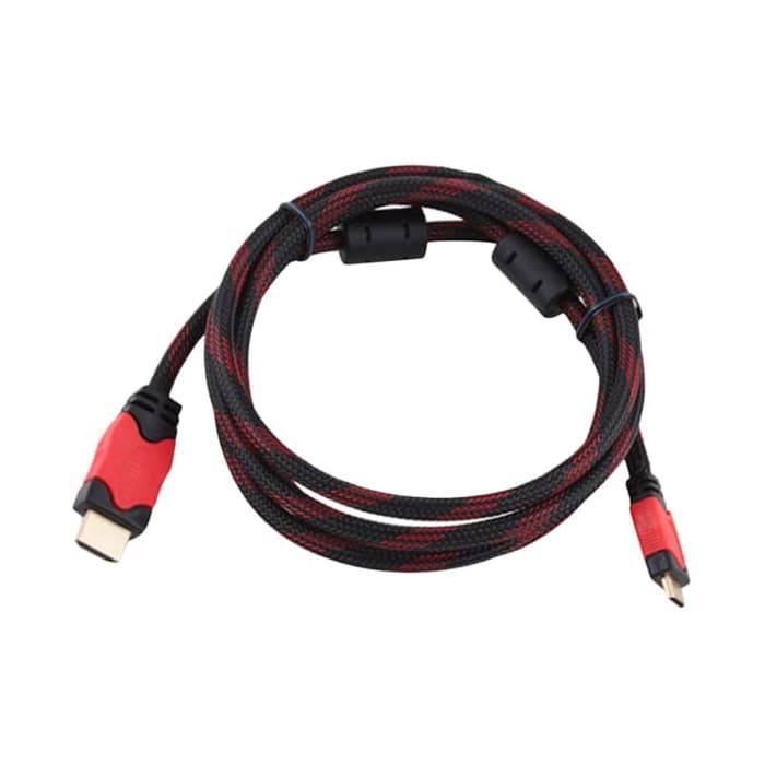 Kabel HDMI 1,5 Meter Jaring Gold Plate