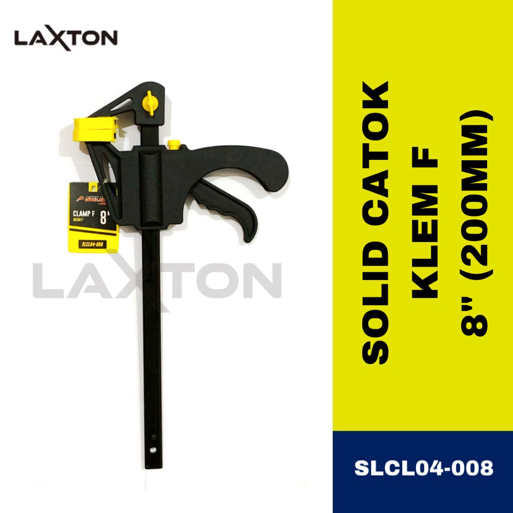 SOLID KLEM F CATOK PENJEPIT KAYU 8&quot; (200MM) QUICK RELEASE SLCL04-008