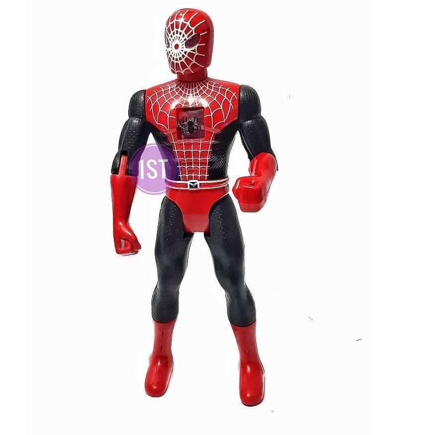 J6W Robot SPIDERMAN Besar Lampu Dan Suara No.SH-1 