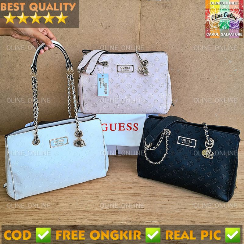 tas logo Love emboss satchel office emboss tas kerja kantoran ngantor dokumen bag besar 3 gb compartment 3 sekat gs banyak