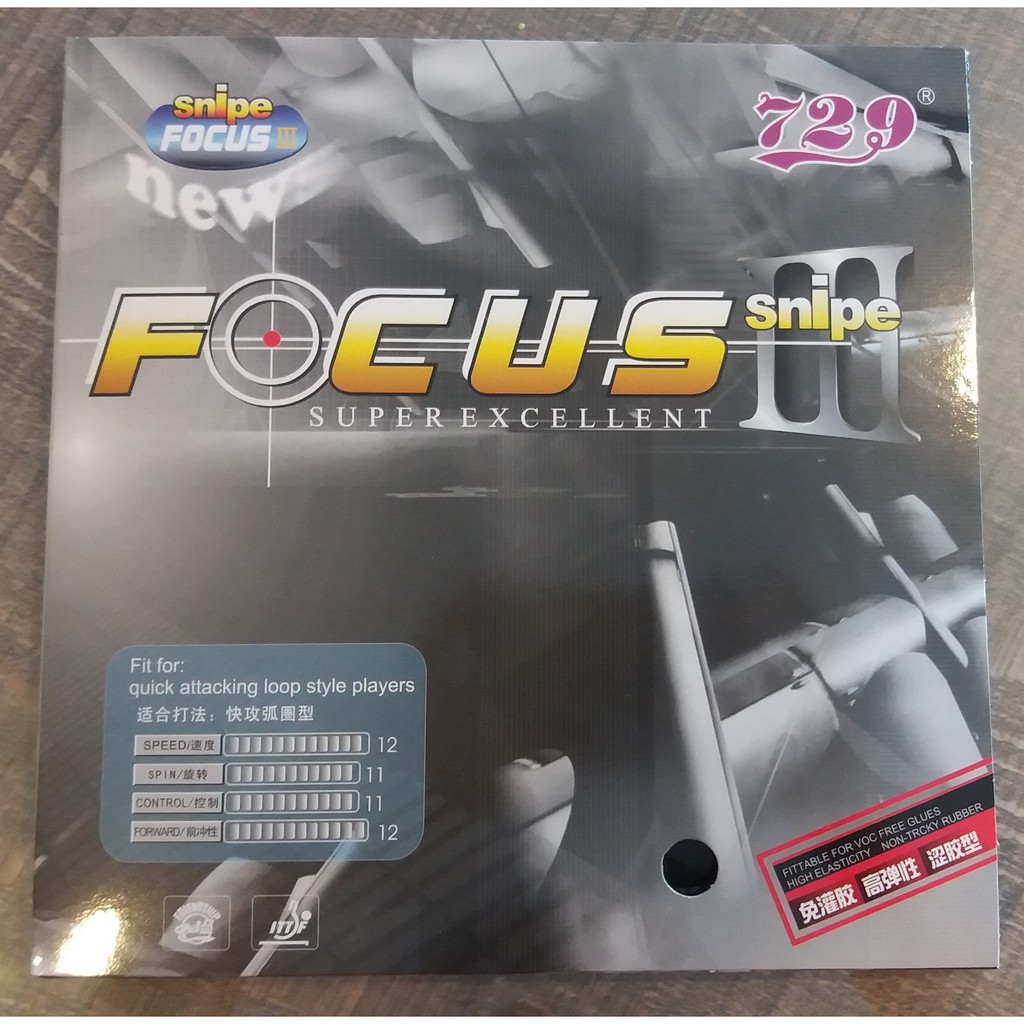 729 FOCUS III - Rubber Karet RITC Friendship - Rubber 
