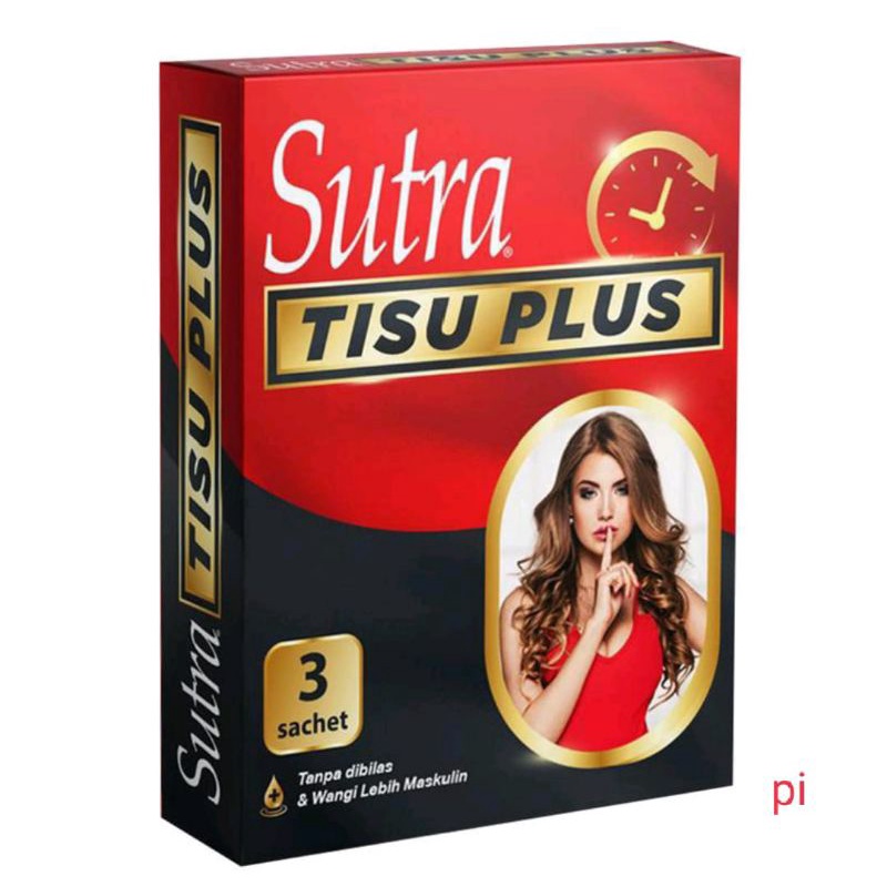 Sutra Tisu Plus Isi 3 Sachet - Super Magich Isi 6 sachet