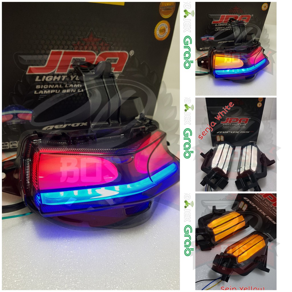 paketan lampu stop jpa aerox + Sen jpa aerox