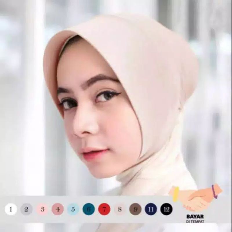 Ciput Marsha  / Dalaman Hijab Marsha Ped Tanpa Cempol