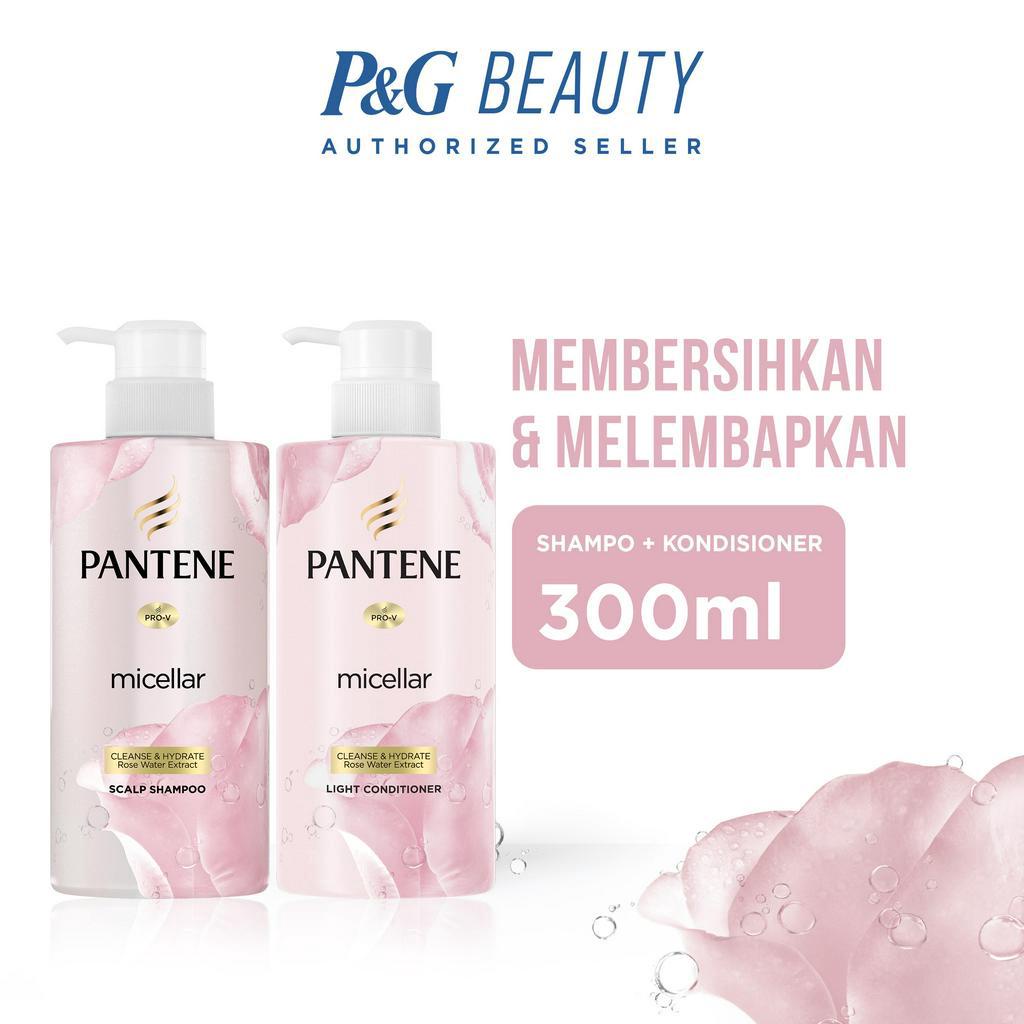 Pantene Micellar Rose Shampoo Condiitioner 300ml