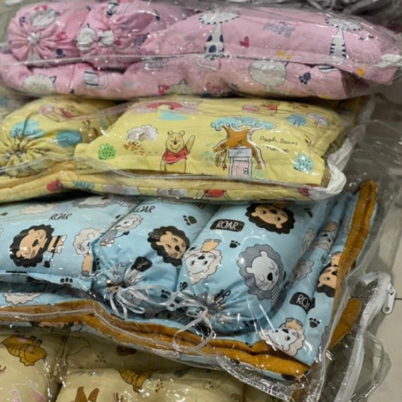 Kasur Set Bayi/Bed Cover Set Bayi/Bantal Guling Selimut Bayi/Matras Bayi/Tempat Tidur Kado Lahiran