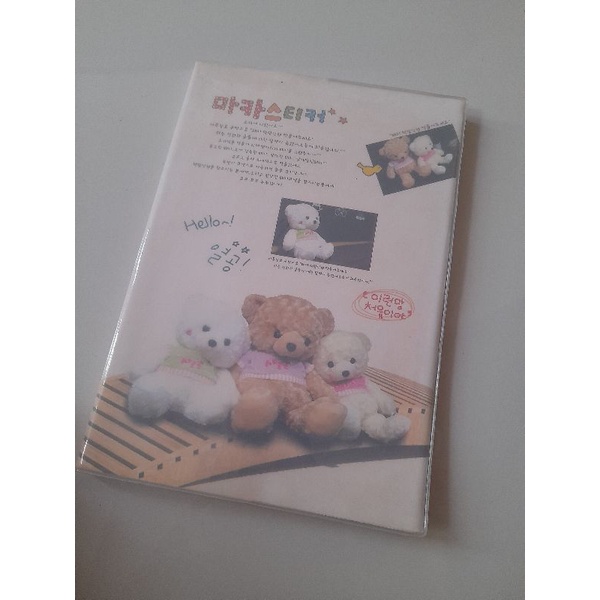 

buku notes teddy bear