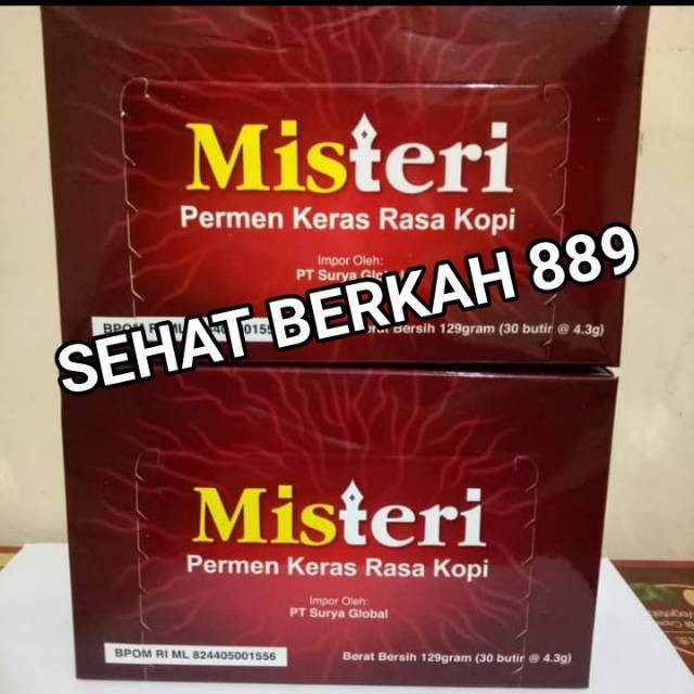 

BARU MISTERI PERMEN KERAS RASA KOPI ISI 30PCS