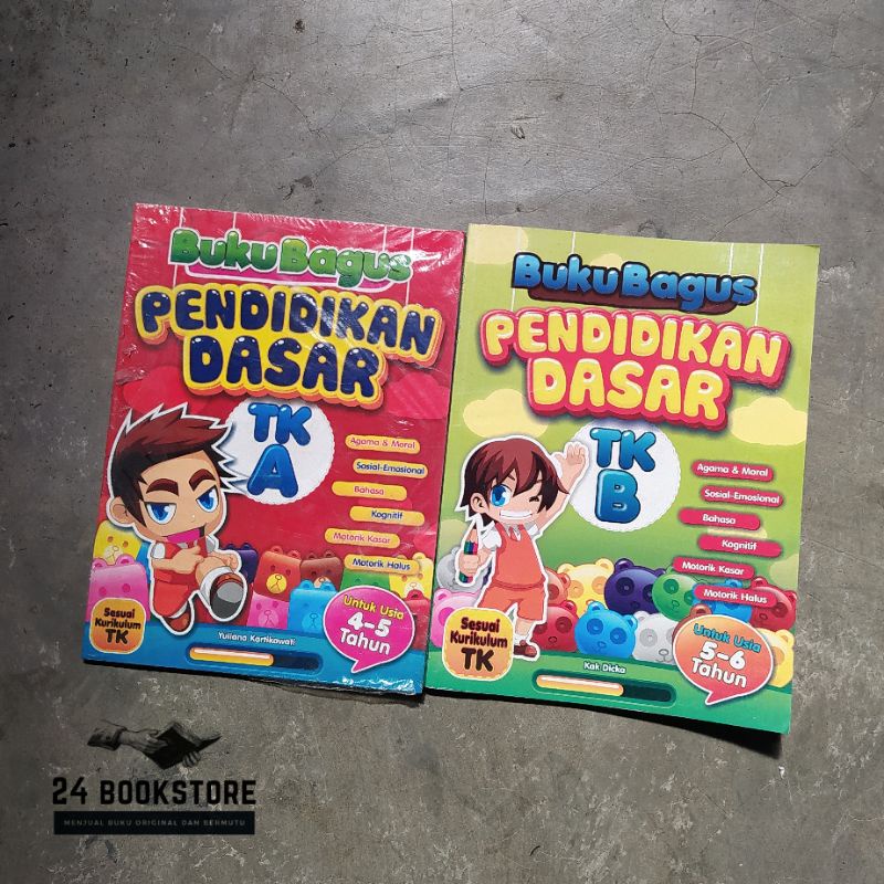 Buku Bagus Pendidikan Dasar Anak TK A & B Sesuai Kurikulum - Cakrawala