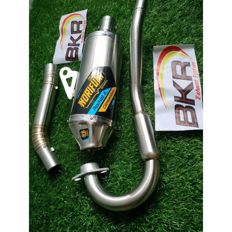 NEW PRODUCK KNALPOT ROCKET 4 KLX 150 BF CRF 150L WR 155 TERMURAH-3