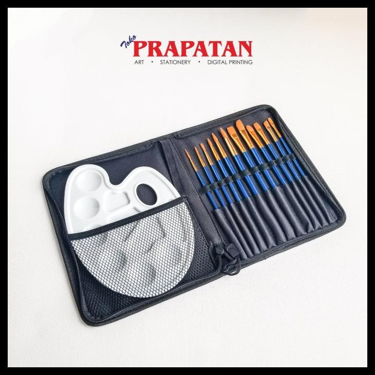 

BISA COD JOYKO ART BRUSH SET (SET ALAT LUKIS) BRS-7 TERBAIK 11