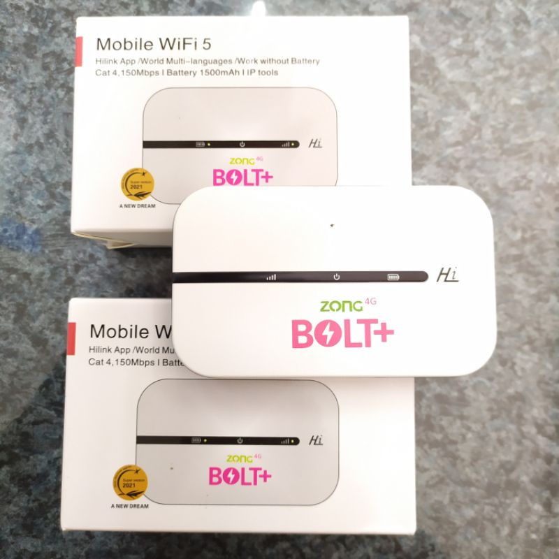 Mifi Bolt+ 4G Unlock All Operator