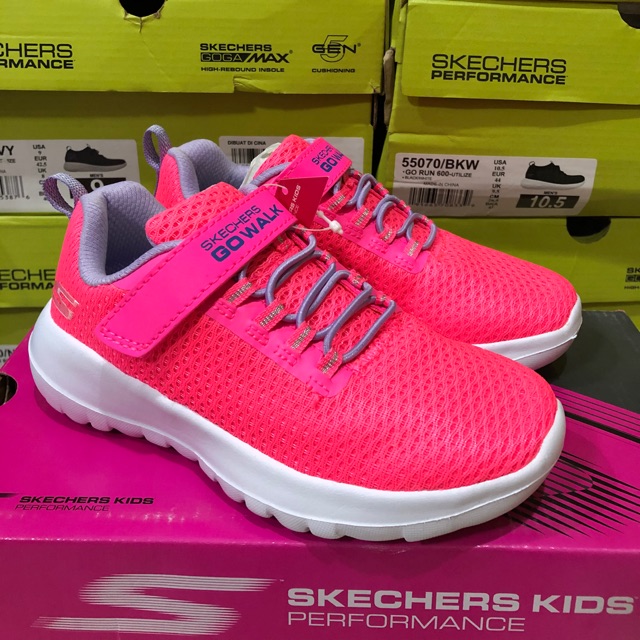 skechers go walk joy pink