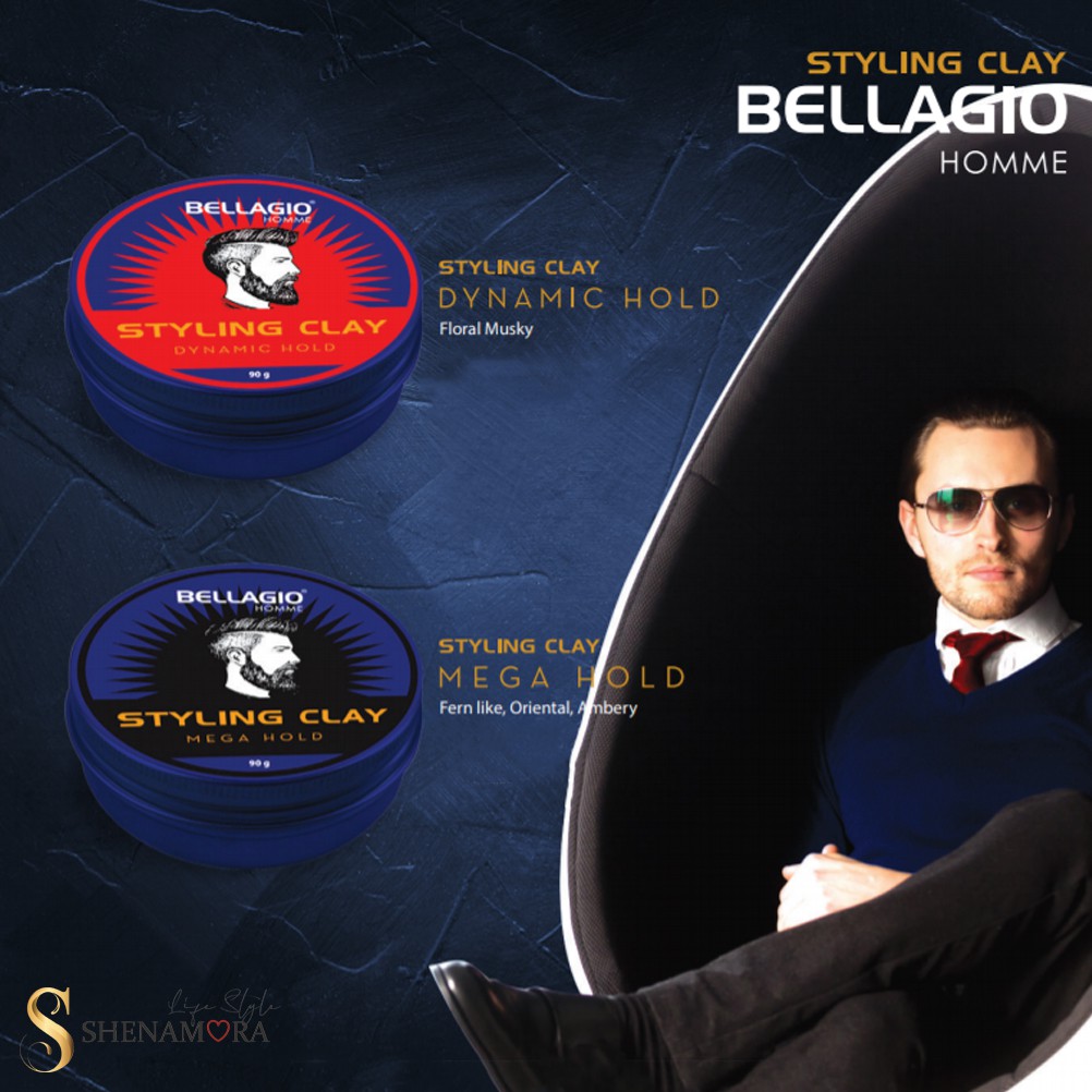 Bellagio Homme Styling Clay 90 Gram