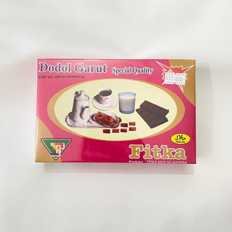 

Dodol Garut Fitka KEMASAN PREMIUM 250gr
