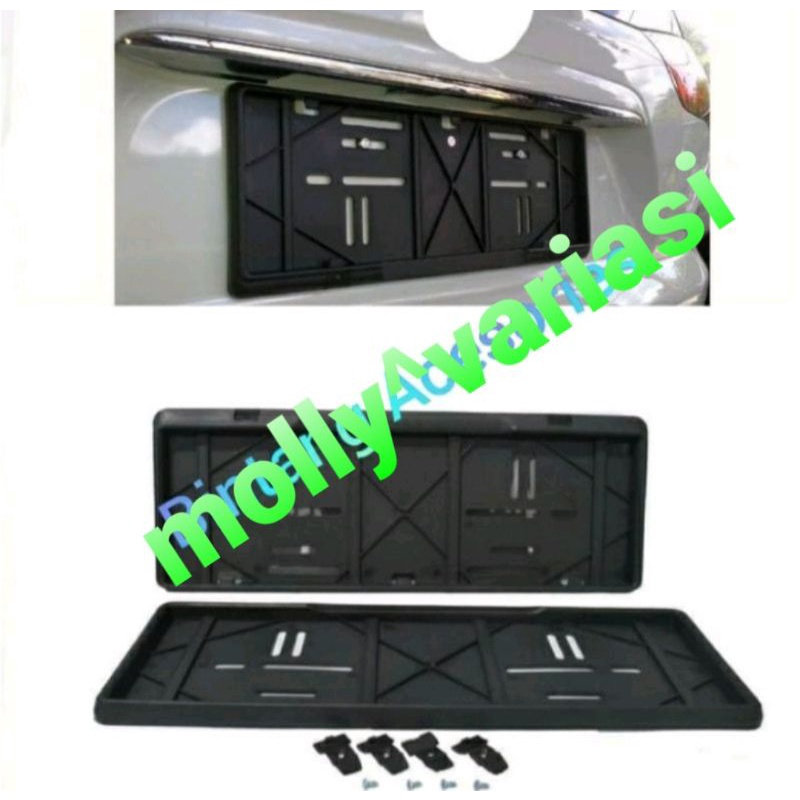 Tatakan Plat Nomor Mobil Brio/2015/2020/All New Brio