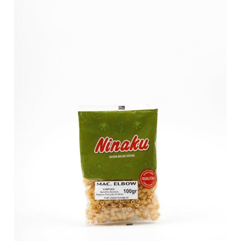 NINAKU Makaroni Elbow 100 Gram Macaroni Elbow Pasta