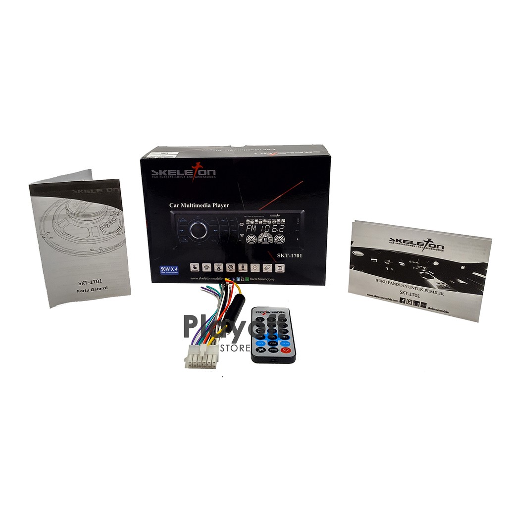 Single Din Mp3 Bluetooth Tape Mobil SKT - 1701