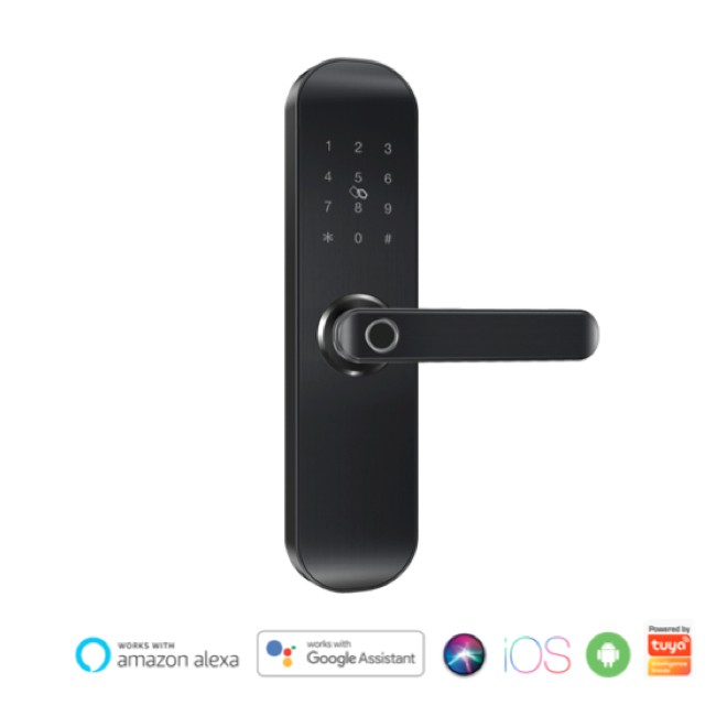 Bardi Smart Home Door Lock Handle RFID-Fingerprint Waterproof