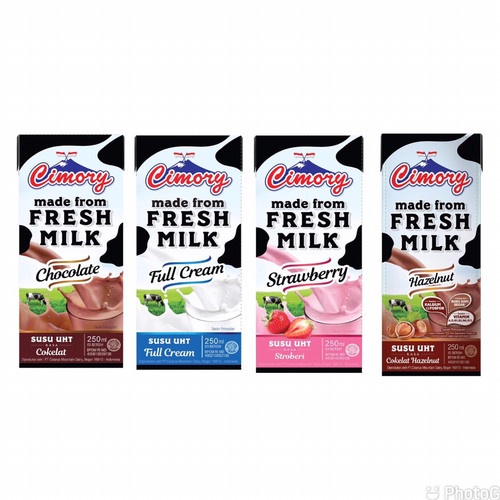 

UHT MILK | CIMORY UHT FRESH MILK 250ML ALL VARIANT | SUSU CIMORY