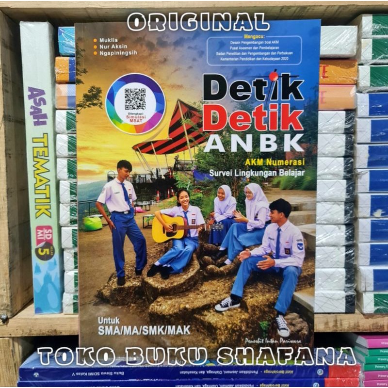 ORIGINAL PAKET BUKU DETIK DETIK ANBK UNTUK SMA/SMK AKM NUMERASI &amp; LITERASI INTAN PARIWARA