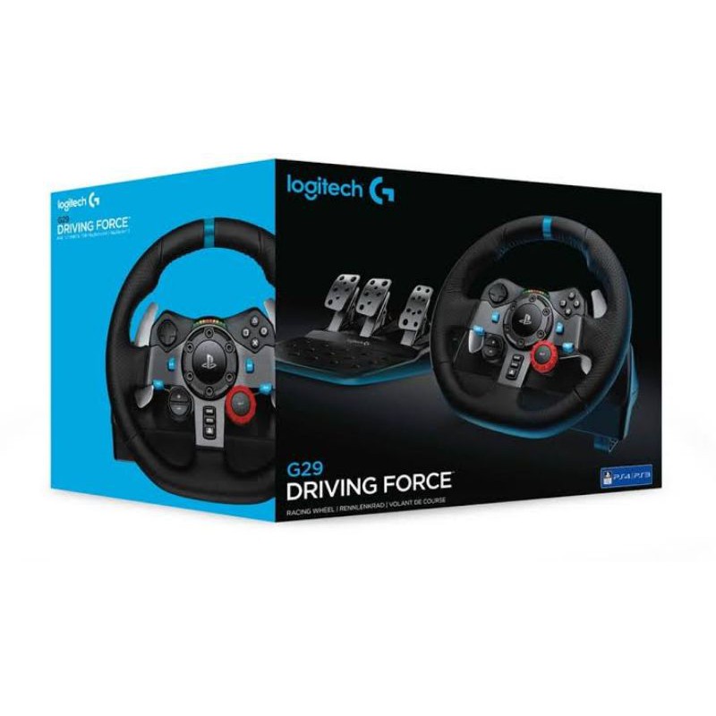 Logitech G29 Driving Force Racing wheel PS3 PS4 Controller game ORIGINAL