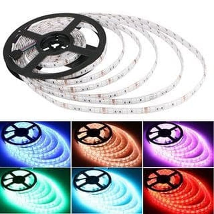 Lampu LED Strip Flexible Waterproof 300LED Roll 5 Meter IP65 SMD