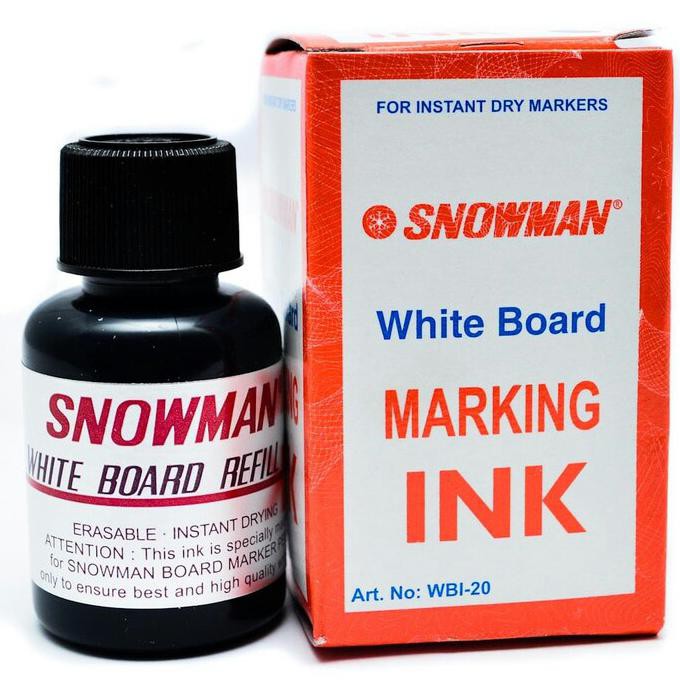 

Nikmati Tinta Spidol Snowman Whiteboard Ink Hitam Gilaa!!!