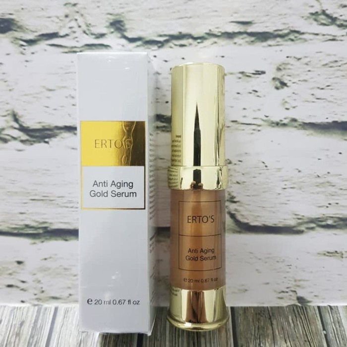 ERTOS Anti Aging Gold Serum Original BPOM / ERTO'S