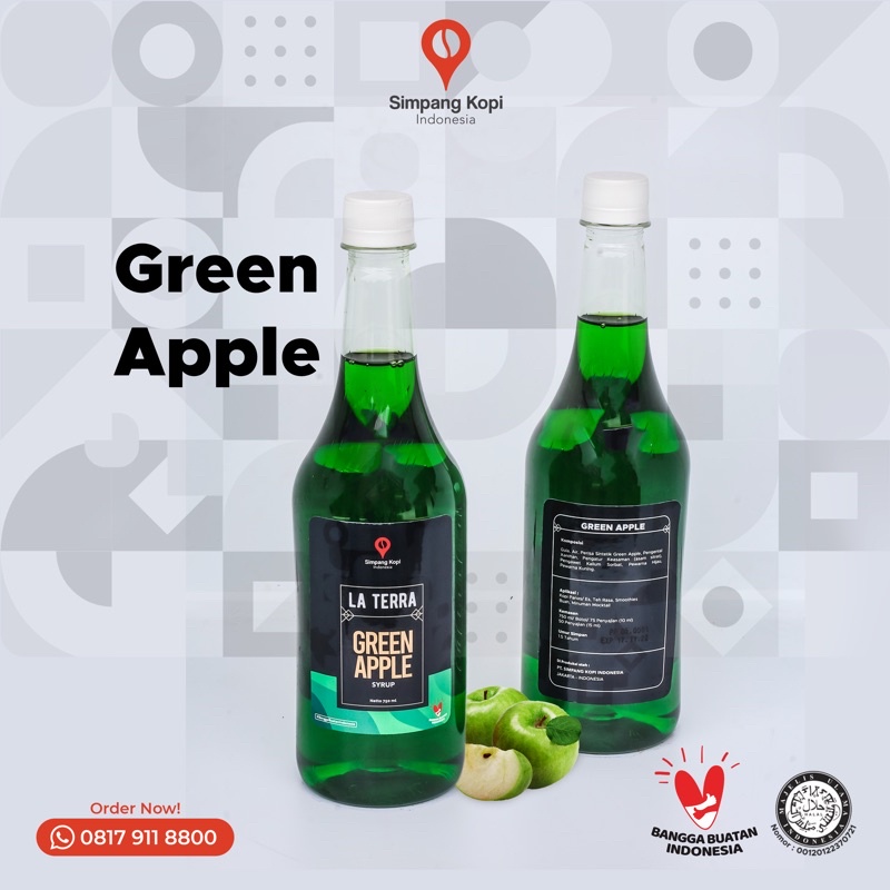 

La Terra Syrup Green Apple